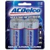 Battery D,  AC Delco - 2 Pack